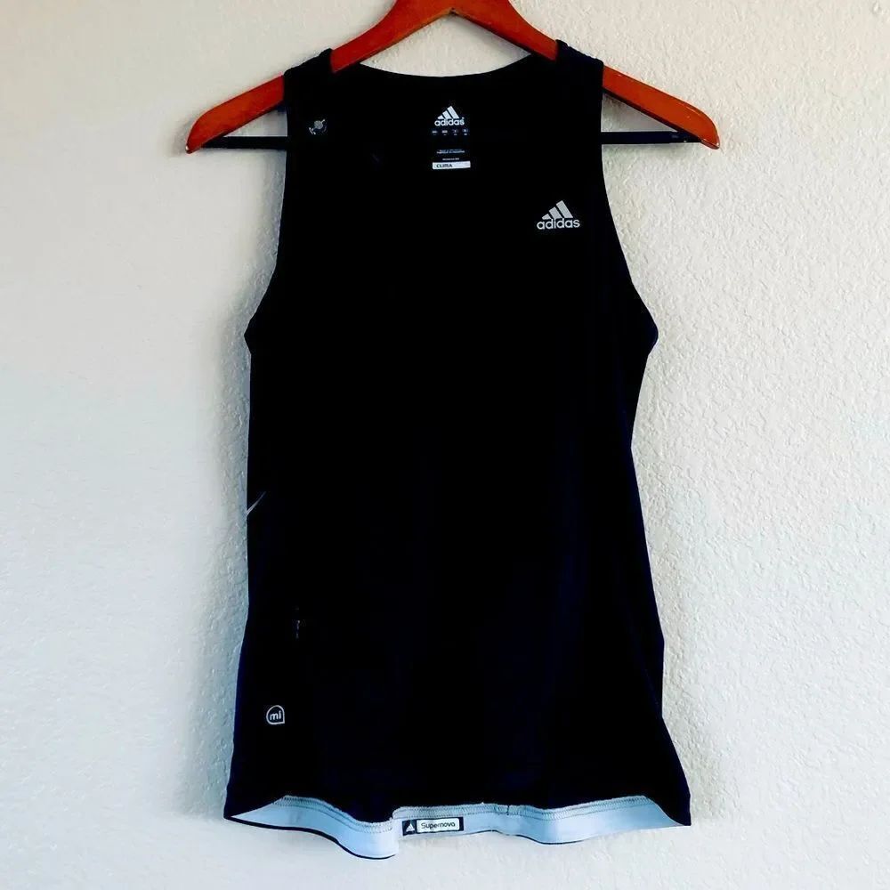 Adidas ClimaCool Black Active Athletic Tank Top M